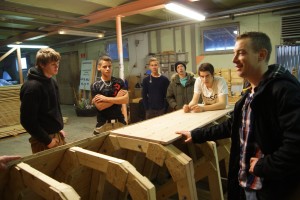 Bygning af ny boulder moduler